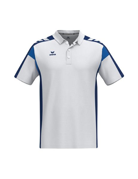 Erima CELEBRATE 125 Poloshirt function Unisex weiß/new navy, Größe: XXS