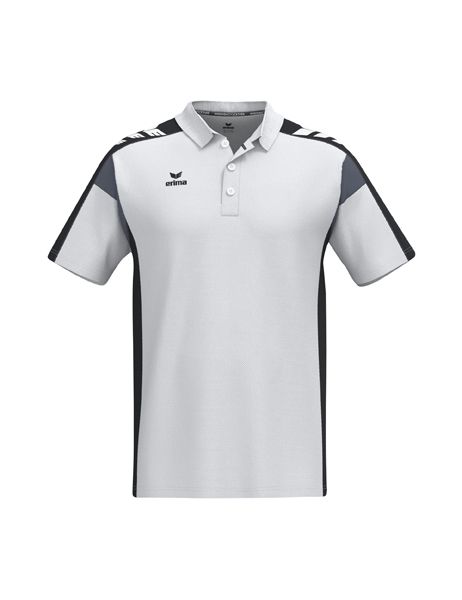Erima CELEBRATE 125 Poloshirt function Unisex weiß/schwarz, Größe: XXS