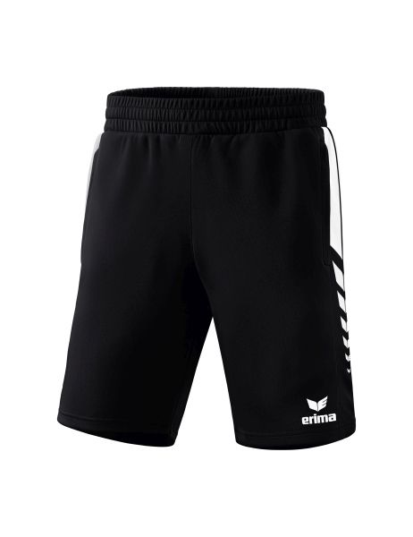 Erima Six Wings Worker Shorts Kinder schwarz/weiß, Größe: 116