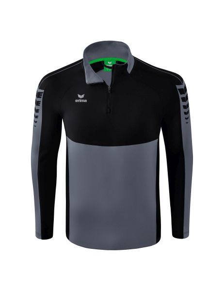 Erima Six Wings Trainingstop Kinder slate grey/schwarz, Größe: 128