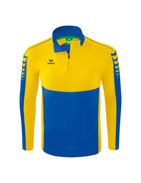 Erima Six Wings Trainingstop Kinder new royal/gelb, Größe: 128