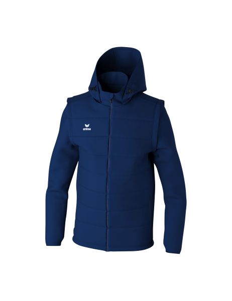 Erima TEAM Jacke mit abnehmbaren Ärmeln Erwachsene new navy, Größe: S