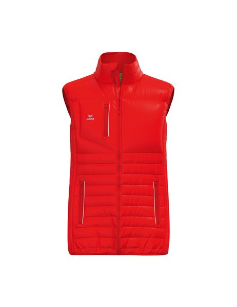 Erima CMPT Puffer Vest Erwachsene rot, Größe: S
