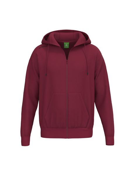Erima TS Hoody Jacket Kinder new bordeaux, Größe: 128