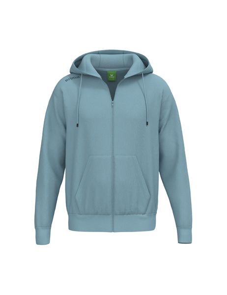 Erima TS Hoody Jacket Kinder smoke blue, Größe: 128