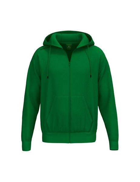 Erima TS Hoody Jacket Kinder smaragd, Größe: 128