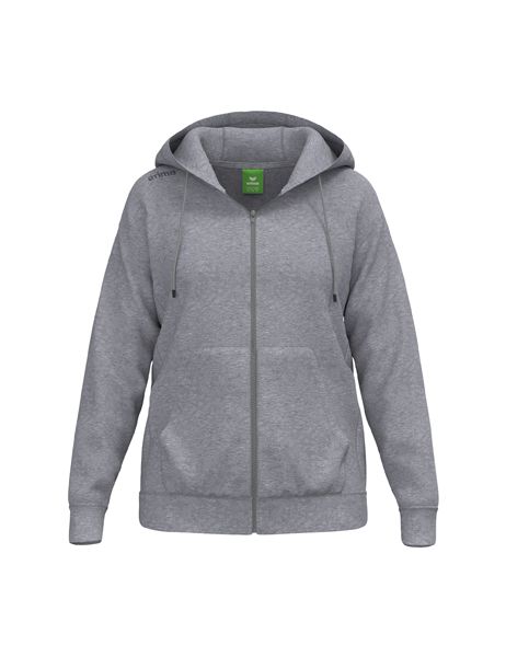 Erima TS Hoody Jacket Damen grau melange