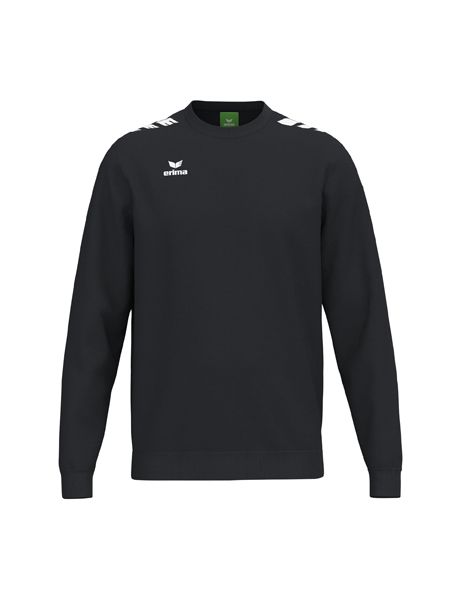 Erima CMPT 3 Wings Sweatshirt Kinder schwarz, Größe: 128