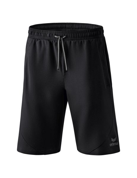 Erima Essential Sweatshorts Kinder schwarz, Größe: 128