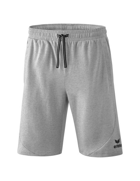 Erima Essential Sweatshorts Kinder hellgrau melange, Größe: 128