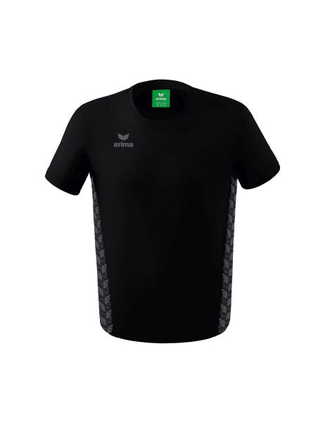 Erima Essential Team T-Shirt Kinder schwarz/slate grey, Größe: 128