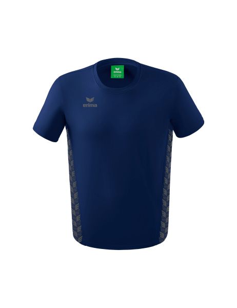 Erima Essential Team T-Shirt Kinder new navy/slate grey, Größe: 128