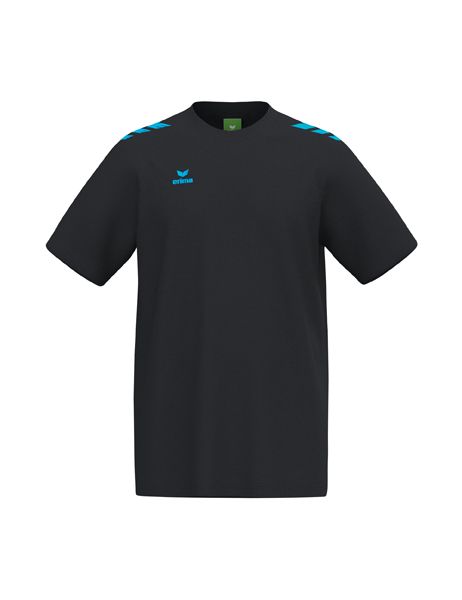 Erima CMPT 3 Wings T-Shirt Kinder schwarz/curacao, Größe: 128
