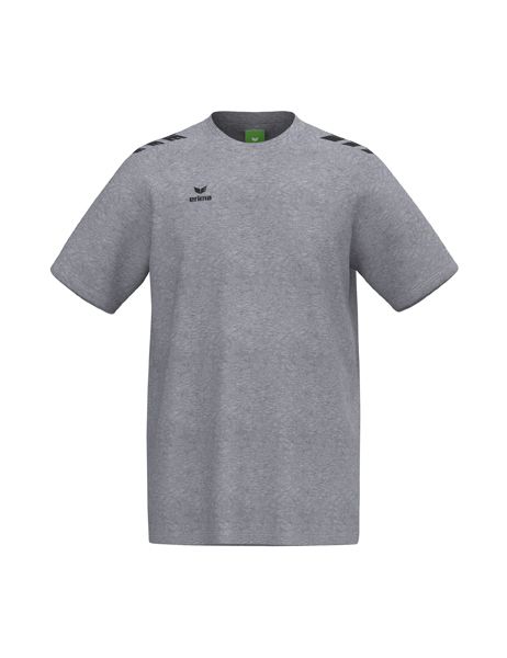 Erima CMPT 3 Wings T-Shirt Kinder grau melange/schwarz, Größe: 128