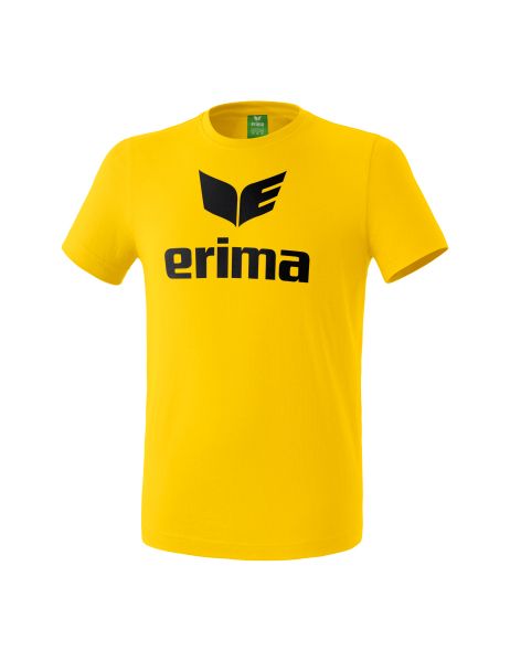Erima Promo T-Shirt Kinder gelb, Größe: 116