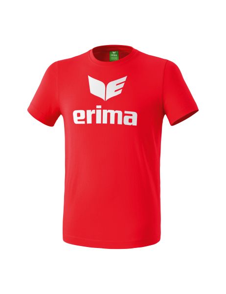 Erima Promo T-Shirt Kinder rot, Größe: 116