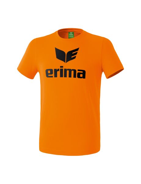 Erima Promo T-Shirt Kinder orange, Größe: 116