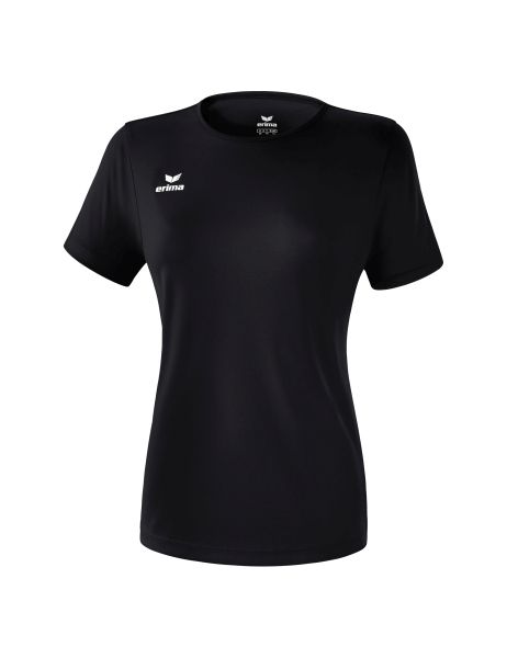 Erima Funktions Teamsport T-Shirt Damen schwarz, Größe: 34