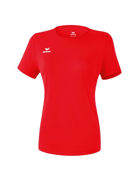 Erima Funktions Teamsport T-Shirt Damen rot, Größe: 34
