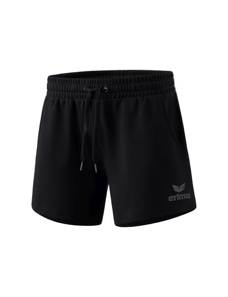 Erima Essential Team Sweatshorts Damen schwarz, Größe: 34