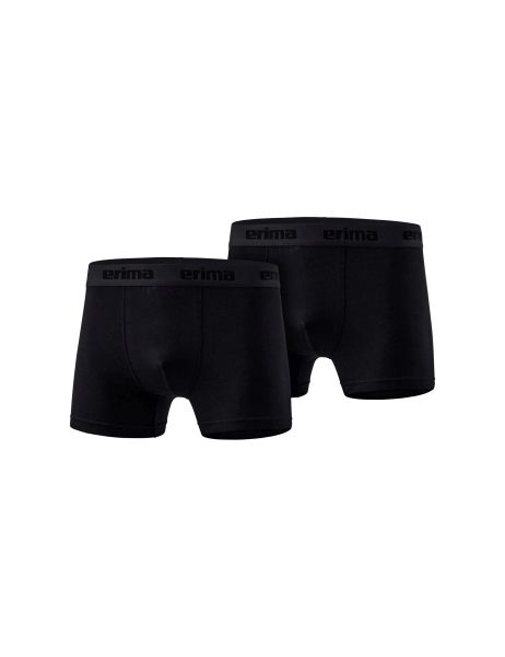 Erima 2-Pack Boxershorts schwarz, Größe: S