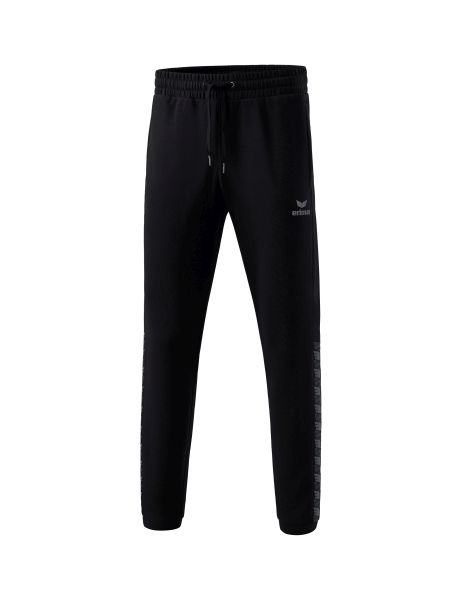 Erima Essential Team Sweathose Kinder schwarz/slate grey, Größe: 128