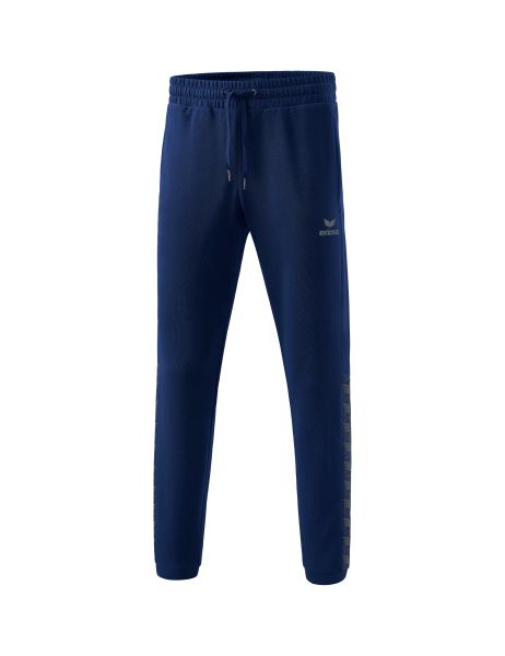 Erima Essential Team Sweathose Kinder new navy/slate grey, Größe: 128