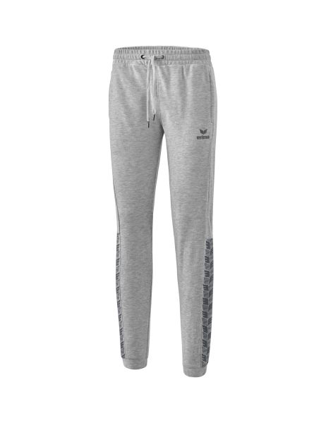Erima Essential Team Sweathose Damen hellgrau melange/slate grey, Größe: 34