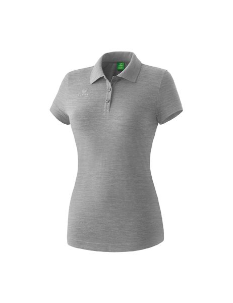 Erima Teamsport Poloshirt Damen grau melange, Größe: 34