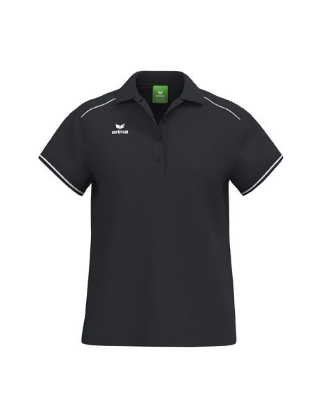 Erima CMPT Poloshirt Damen schwarz/weiß