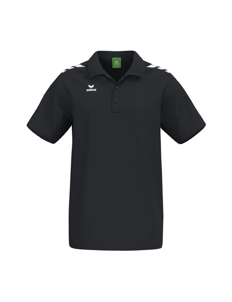 Erima CMPT 3 Wings Poloshirt Unisex schwarz/weiß