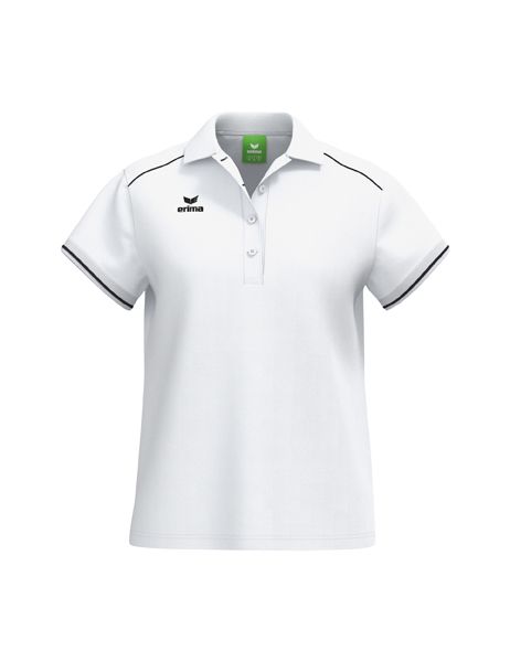 Erima CMPT Poloshirt Damen weiß/schwarz