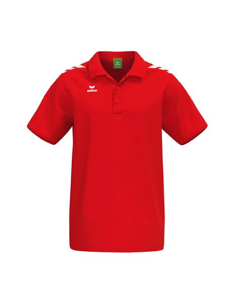 Erima CMPT 3 Wings Poloshirt Unisex rot/weiß