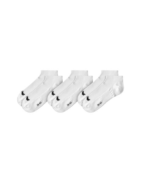 Erima 3-Pack Füßlinge weiß, Größe: 31-34