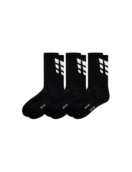 Erima 3 Wings Socks 3pack schwarz, Größe: 31-34