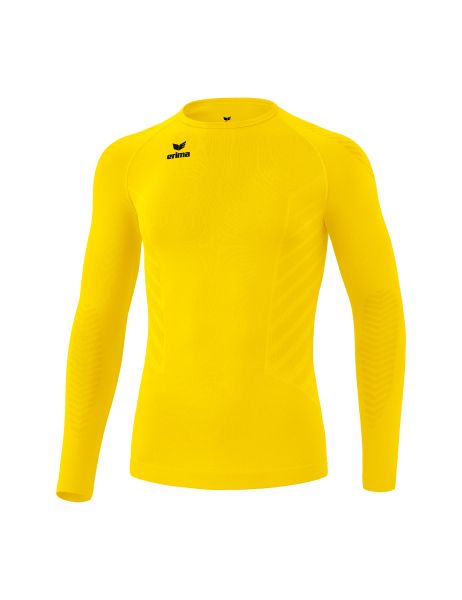 Erima Athletic Longsleeve Kinder gelb, Größe: XXXS