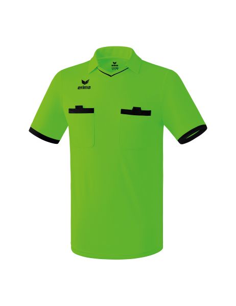 Erima Saragossa Schiedsrichtertrikot Erwachsene green gecko/schwarz, Größe: S