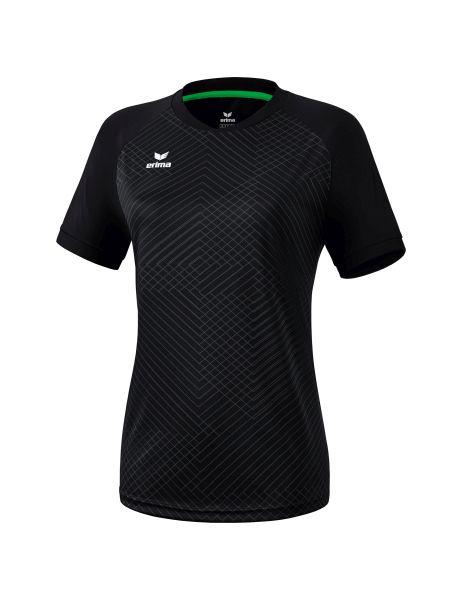Erima Madrid Trikot Damen Damen schwarz, Größe: 34