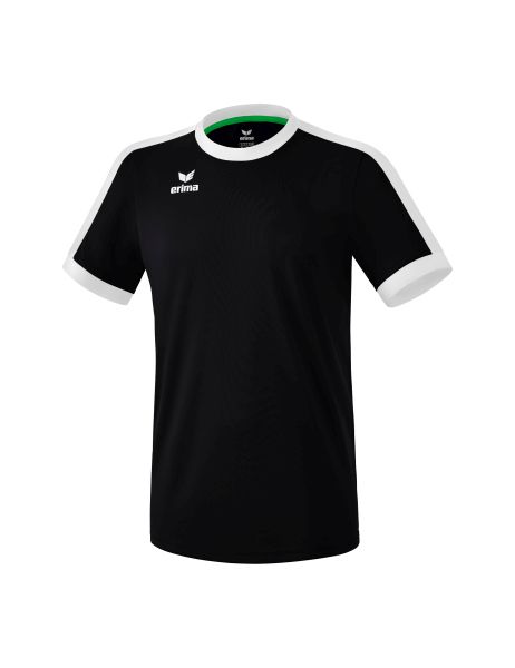 Erima Retro Star Trikot Kinder schwarz/weiß, Größe: 116