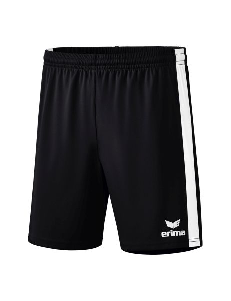 Erima Retro Star Shorts Kinder schwarz/weiß, Größe: 128