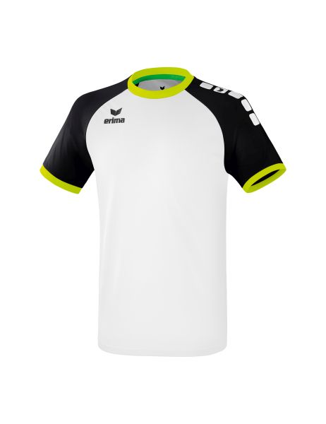 Erima Zenari 3.0 Trikot Kinder weiß/schwarz/lime pop, Größe: 128
