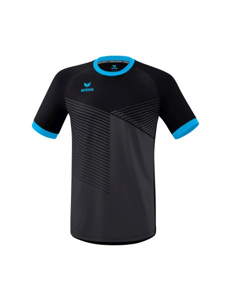 Erima Mantua Trikot Kinder schwarz/curacao, Größe: 128