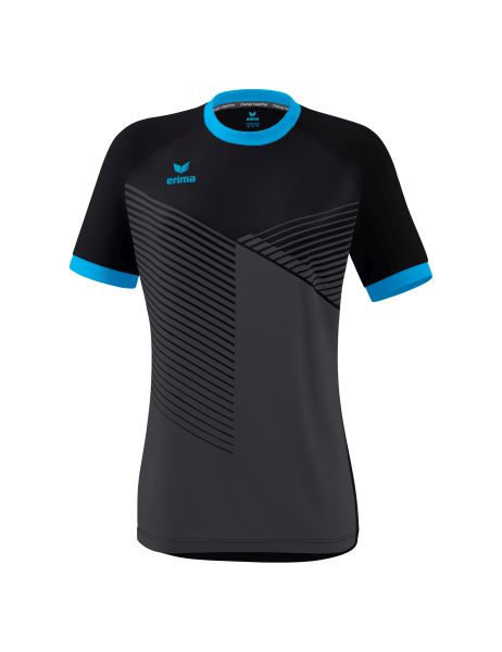 Erima Mantua Trikot Damen schwarz/curacao, Größe: 34