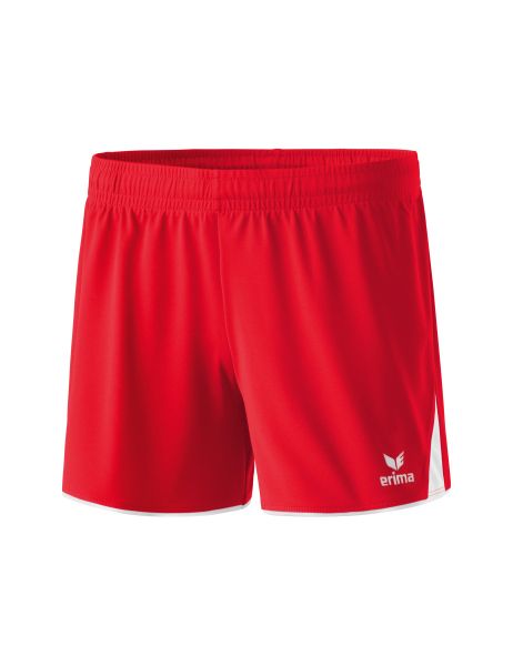 Erima CLASSIC 5-C Shorts Damen rot/weiß