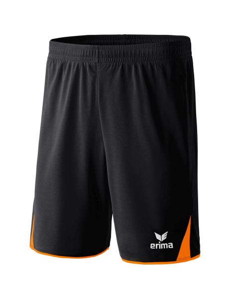 Erima CLASSIC 5-C Shorts Kinder schwarz/orange