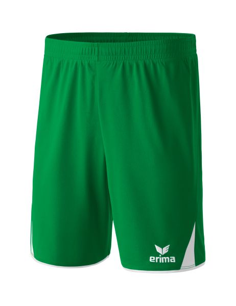 Erima CLASSIC 5-C Shorts Kinder smaragd/weiß