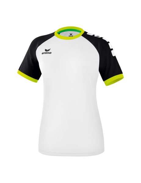 Erima Zenari 3.0 Trikot Damen Damen weiß/schwarz/lime pop, Größe: 34