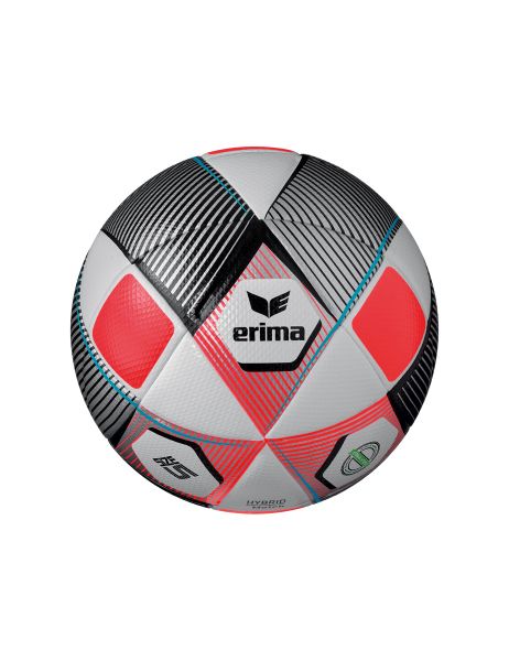 Erima ERIMA HYBRID Match silber/fiery-coral, Größe: 5