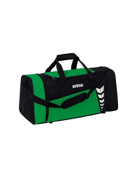 Erima SIX WINGS Sporttasche smaragd/schwarz, Größe: S
