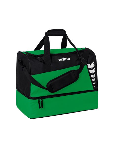 Erima SIX WINGS Sporttasche mit Bodenfach smaragd/schwarz